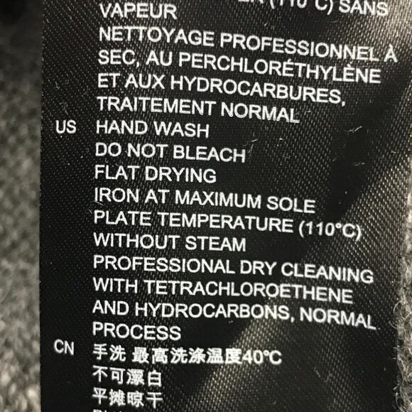 Sandro Paris Italian Yarn Alpaca/Wool Blend Zip Sweater Jacket - Size Small - Picture 9 of 9